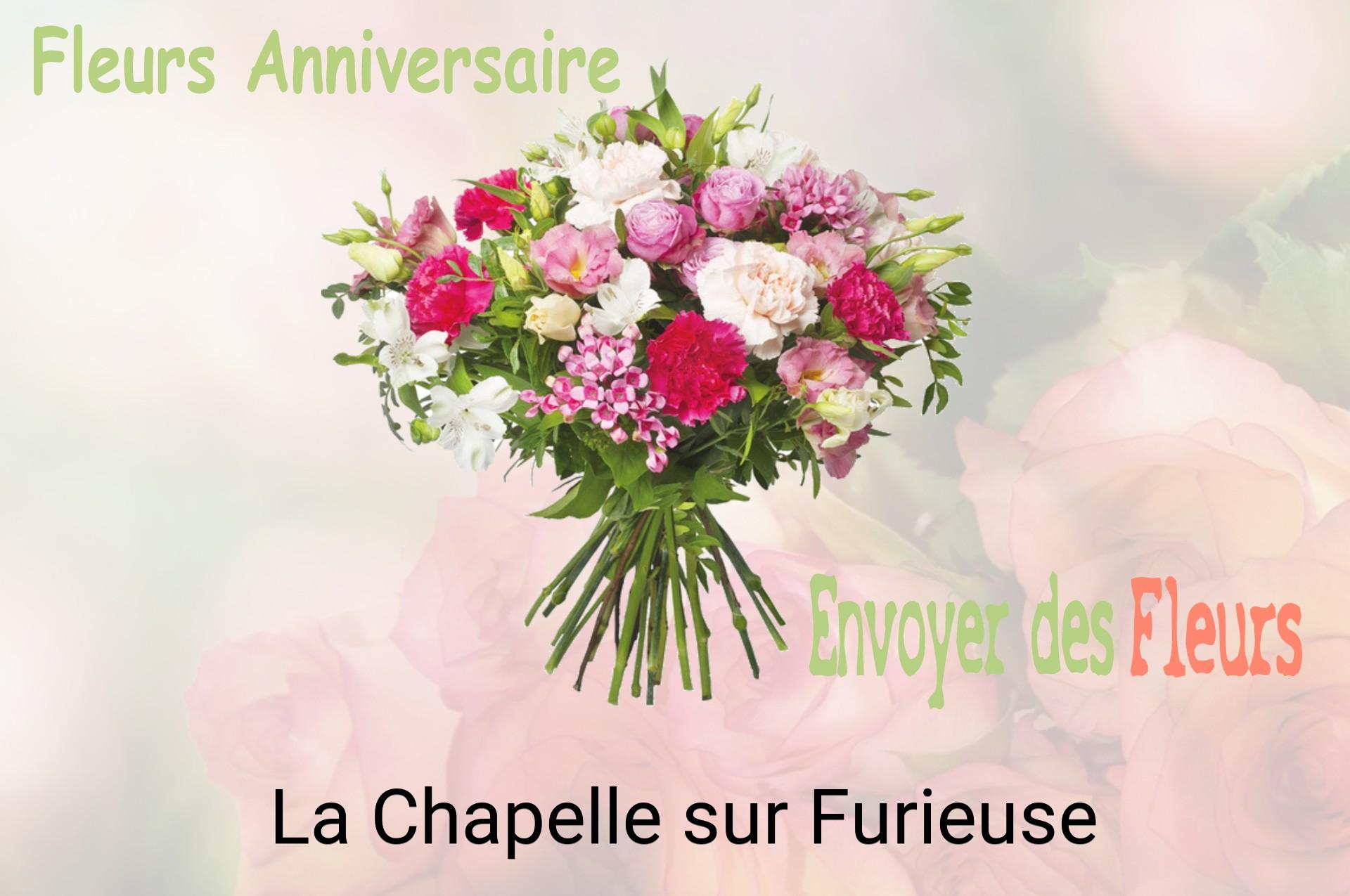 Bouquet de fleurs d’anniversaire livré à La Chapelle-sur-Furieuse