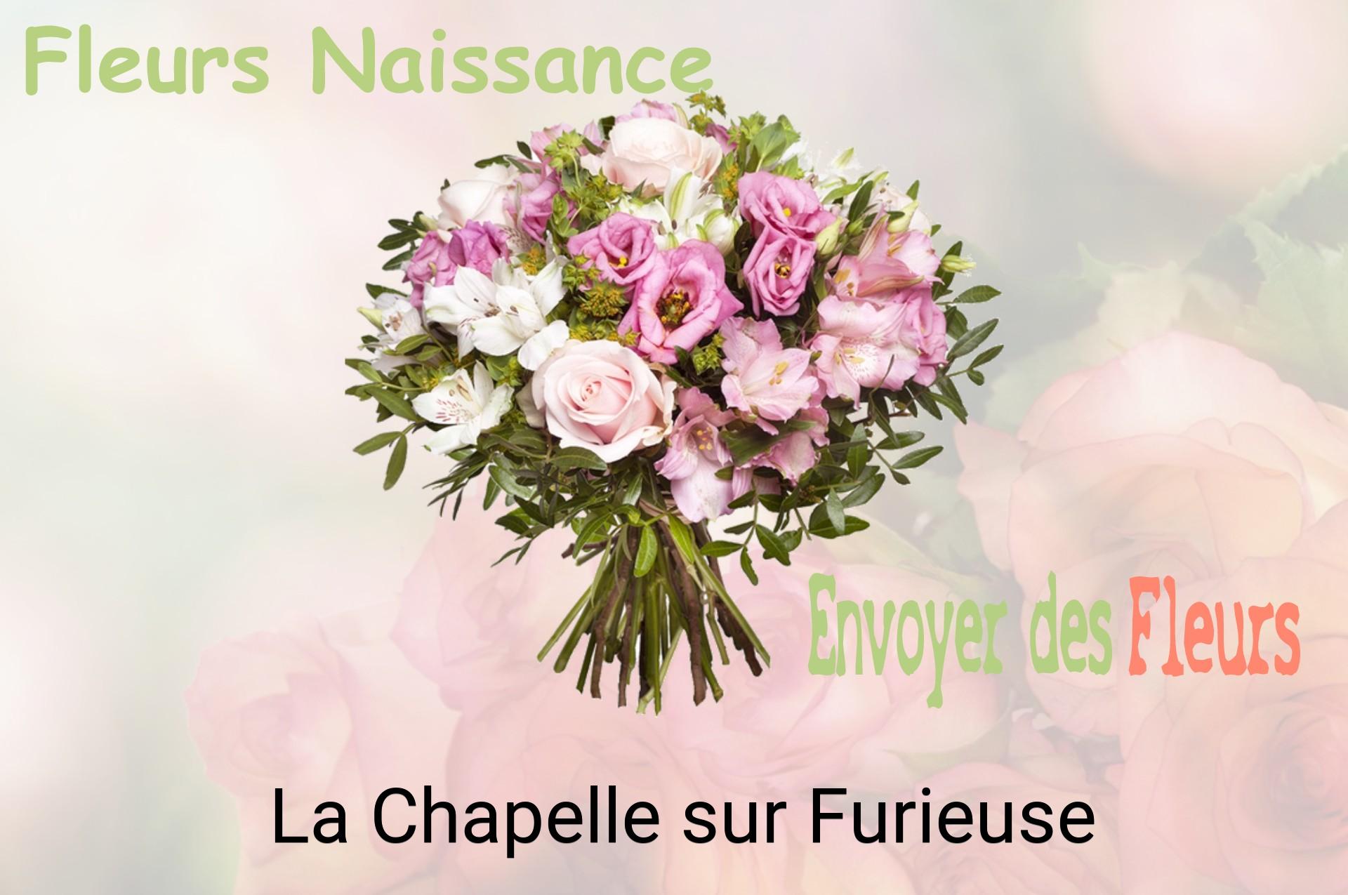 Bouquet de fleurs de naissance livré à La Chapelle-sur-Furieuse